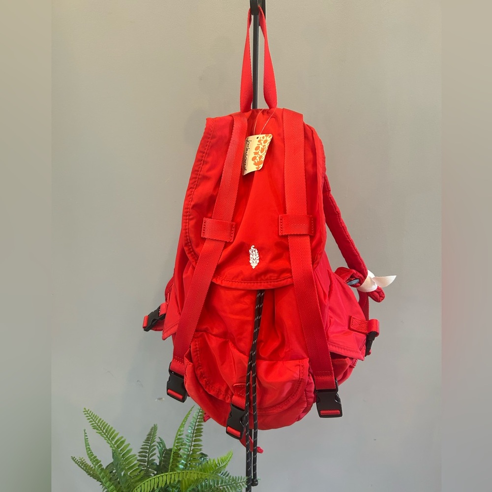NWT FP Free People Movement Adventurer Pack Backpack - Chefs Kiss Red